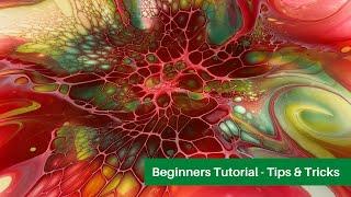 #36 Beginners Tutorial Tips & Tricks for Blooms Technique | Acrylic Pour Painting | Fluid Abstract