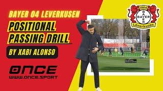  Positional Passing Drill | Bayer 04 Leverkusen by Xabi Alonso