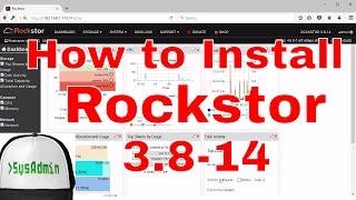 How to Install Rockstor 3.8 NAS + Review + VMware Tools on VMware Workstation Tutorial [HD]