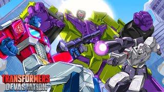 Transformers Devastation All Game Movie (All Cutscenes)