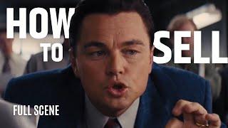 The Wolf of Wall Street | 'THE KEY TO MAKING MONEY' SCENE | sales pitch