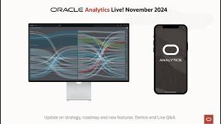 Oracle Analytics Live! November 2024 edition