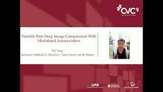 Fei Yang - Variable Rate Deep Image Compression with Modulated Autoencoder