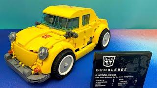 LEGO BUMBLEBEE BUILD AND TRANSFORM VIDEO BY MITCH SANTONA