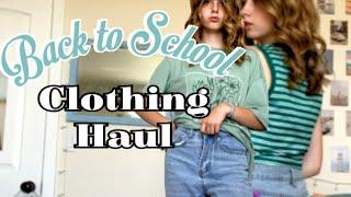 Back To School CLOTHING HAUL | Jr year| Shein, Amazon, etc | AllyyA #haul #trending  #highschool