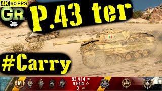 World of Tanks P.43 ter Replay - 7 Kills 3.9K DMG(Patch 1.4.0)