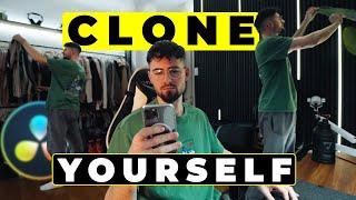 HOW TO CLONE YOURSELF in Davinci Resolve | Tutorial