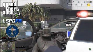 GTA V - LSPDFR 0.4.4 - LSPD/LAPD - Multiple Mafia Shootouts/First Person Shooting/SWAT Called - 4K