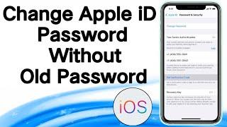 How to change Apple iD password Without current Password ( Forgot iCloud Password Without Number )