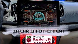 Raspberry Pi Car Stereo v2 - Full Touchscreen Navigation & Spotify