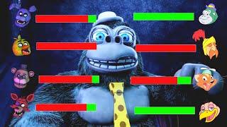 Willys Wonderland VS FNAF WITH Healthbars