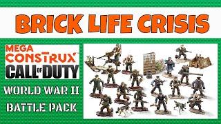 RARE MEGA Construx Call of Duty WW2 Battle Pack