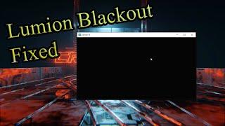 How to fix Lumion start-up Blackout error