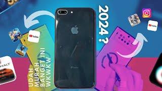 MENGEJUTKAN !! Performa IPHONE 8 PLUS saat Test Gaming Mobile legend di Tahun 2023 !!!