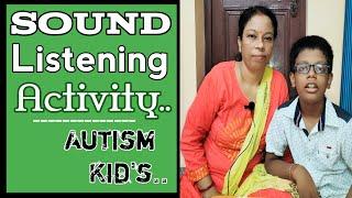 Special Education Sounds Listening Activity Autism Kids 