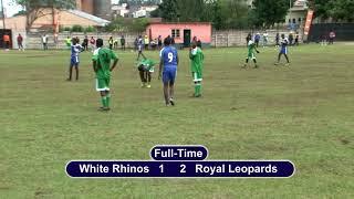 Hub Utility Stores HRFA U17 Grand Champs Sem Final 2 White Rhinos  1   2  Royal Leopards