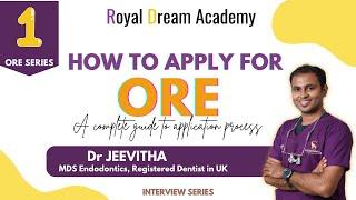 How to apply for ORE| Royal Dream Academy| ORE series