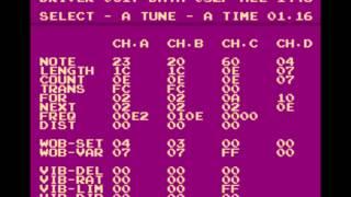 Software Creations music driver on Nintendo NES