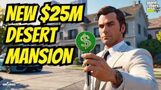 New $25M Desert Mansion!! (Selling Houses #131) GTA 5 MODS