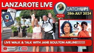 I Was With JANE BOULTON from ITV Airline today! LIVE CATCHUP! | Jane shows me NEW Places! LEGEND!