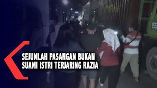 Sejumlah Pasangan Bukan Suami Istri Terjaring Razia