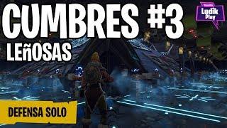 DEFENSA CUMBRES 3 SOLO CON THORA MAQUINISTA | FORTNITE SALVAR EL MUNDO | GAMEPLAY ESPAÑOL