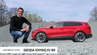 Skoda Enyaq iV 80: Was kann das Familienauto mit Elektroantrieb? Test | Review | Fahrbericht | 2021