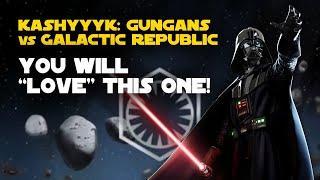 Kashyyyk: Gungans vs Galactic Republic Challenge | SWGOH GC X