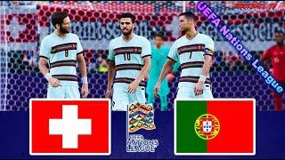 PES 2021 | Switzerland vs Portugal | UEFA Nations League 2022 | Full Match eFootball Gameplay PC