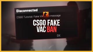 HOW TO MAKE A FAKE VAC BAN MESSAGE - CSGO Tutorial