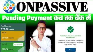 ONPASSIVE Today Latest Updates||ONPASSIVE Big Updates ONPASSIVE||Onpassive new updates