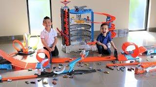 Hot Wheels City Cars Track Set Fun With CKN