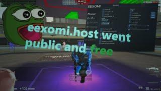 So eexomi.host went public and free | fastest dt? (free cfg and luas)