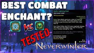 NEW "Lightning" Enchantment vs. Poisoned Thorn Control Test (Still Broken?) - Neverwinter Mod 25
