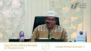 Cara Wudhu Wanita Berhijab Di Tempat Umum - Ustadz Dr. Firanda Andirja, MA