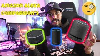 Alexa Comparison "Echo Dot - Echo Plus & Echo Studio" Which To Buy?? #alexa #comparison