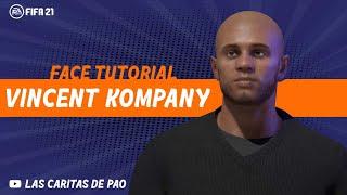 How to make Vincent Kompany face FIFA 21 lookalike career mode | dt | manager | Anderlecht