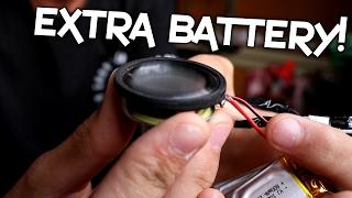 MODIFYING BLUETOOTH SPEAKER FOR LONGER BATTERY!!