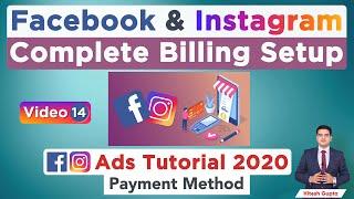 Payment Method Facebook Ads | Complete Facebook Billing Set up Tutorial in Hindi | Facebook Ads 2020