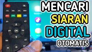 Cara Mudah Mencari Siaran Tv Digital Pada Set top box Matrix apple dvb t2