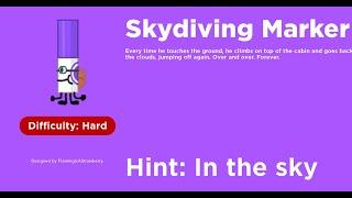 How to get Skydiving Marker - Find The Markers