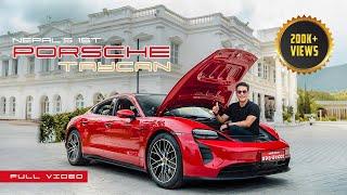 Porsche Taycan in Nepal | Future of Luxury EV | Full Video | SJ MOTO