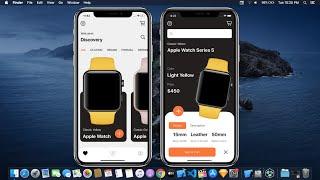 SwiftUI Complex UI Tutorials - Apple Watch Store App UI Using SwiftUI - SwiftUI Tutorials