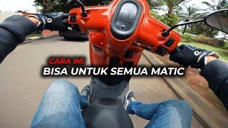 TRIK GAMPANG WHEELIE MATIC 