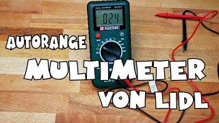 Ausprobiert: Lidl - PARKSIDE® Autorange Multimeter PDM 300