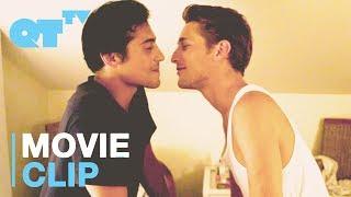 Two Hot Guys Kiss Each Other Because They Want Two Girls To Make Out | Happy