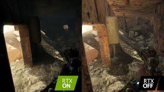 Metro Exodus - RTX On and RTX Off (4K Indoor Example)