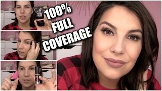 NEW Full Coverage Makeup | Tutorial & Reviews