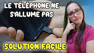 LE TÉLÉPHONE NE S'ALLUME PAS - ÉTEINT ET ANDROID NE DÉMARRE PAS - SOLUTION !