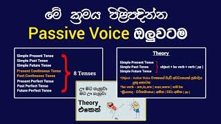 ඌ මට ගැහුවා, මට ඌ ගැහුවා Theory එකෙන් Passive Voice | English Grammar | English Tips | Olevelbooks